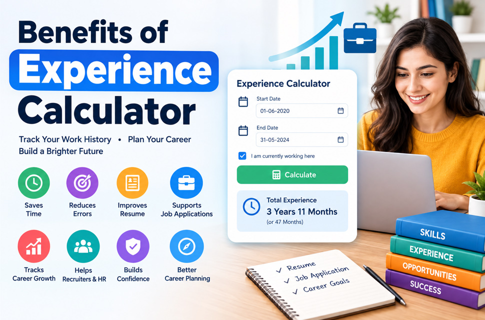 Benefits of Experience Calculator