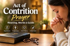 Act of Contrition Prayer: Words, Meaning & Guide
